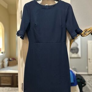 Elegant Navy Blue Dress